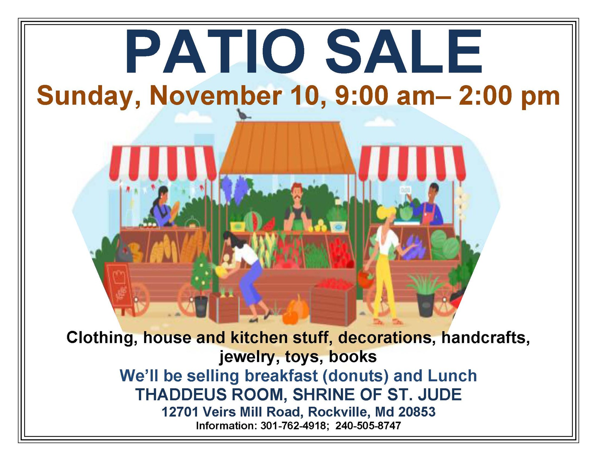 Patio Sale Venta de Patio Shrine of St. Jude Catholic Church